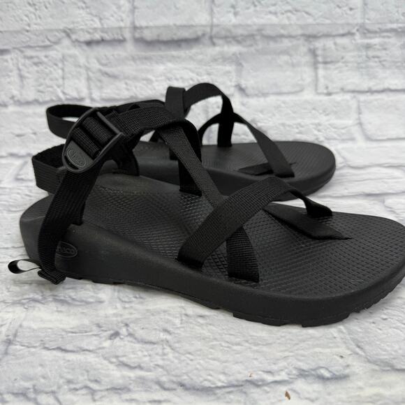 Chaco Z/1 Classic Mens Sandals Size 12 Black Hiking Vibram Sole Outdoors - Picture 1 of 6